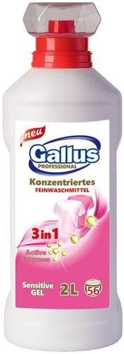 Гель для стирки Gallus Professional 3 в 1 для деликатных тканей 2 л