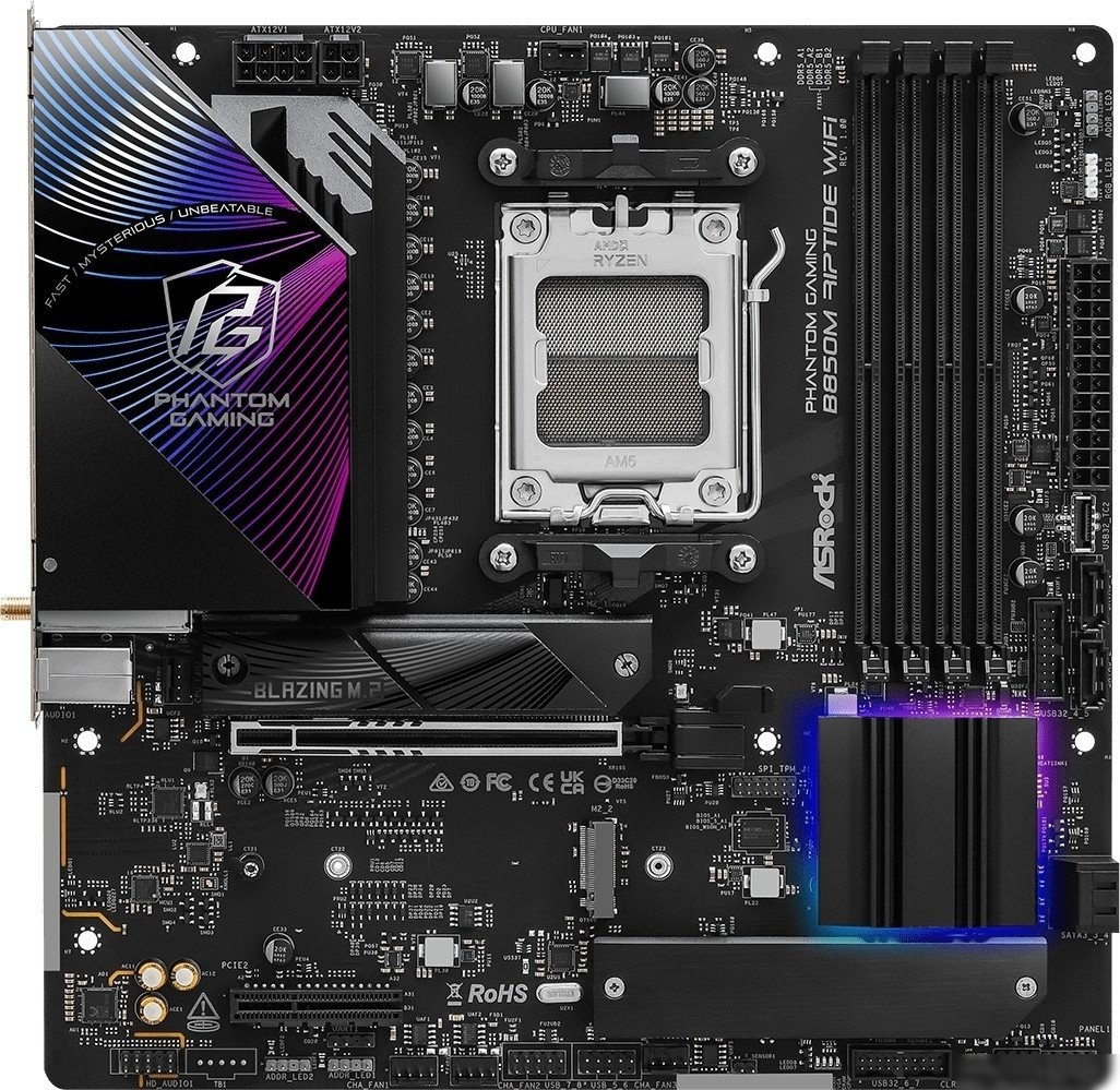Материнская плата ASRock B850M Riptide WiFi