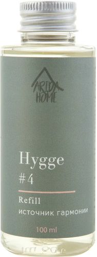 Жидкость для аромадиффузора Arida Home Hygge №4 Источник гармонии (100 мл)