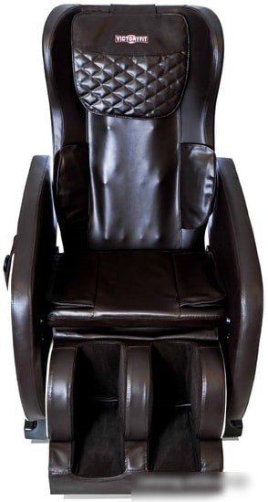 Массажное кресло VictoryFit VF-M58 (коричневый/белый)