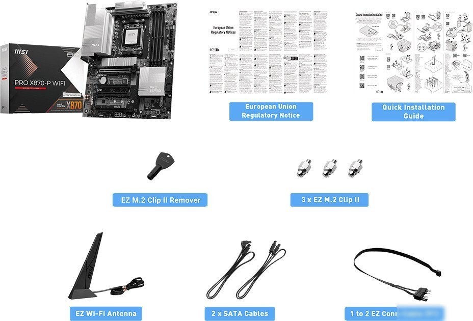 Материнская плата MSI Pro X870-P WiFi
