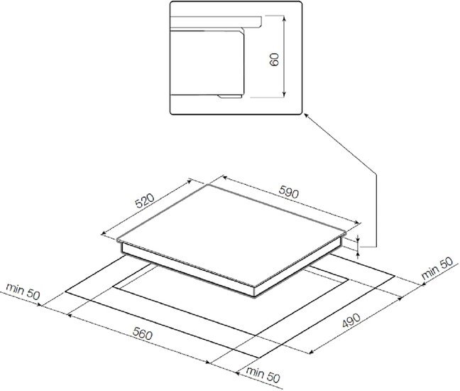 Варочная панель Graude IK 60.0 KEL