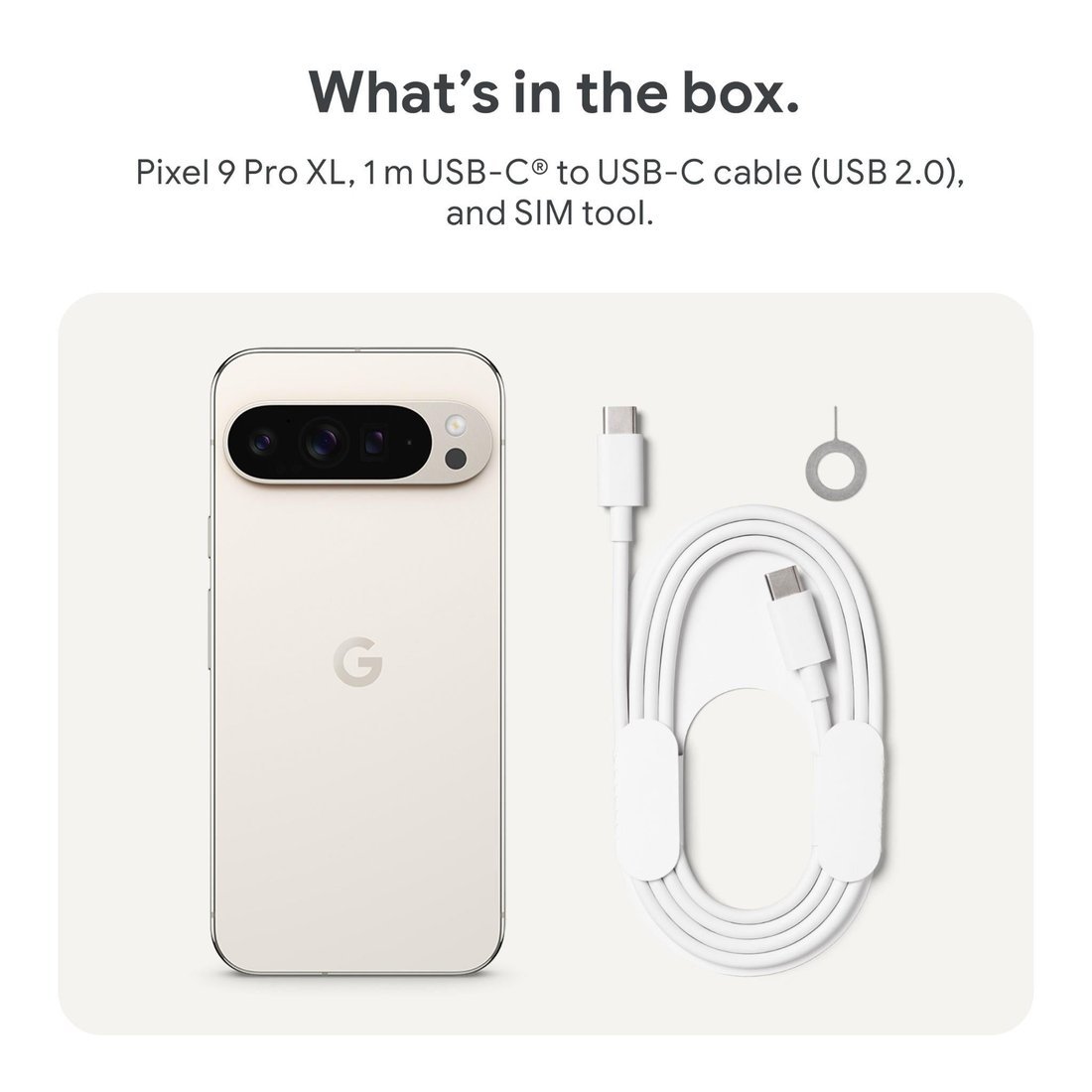 Телефон Google Pixel 9 Pro XL 16GB/256GB (фарфор)