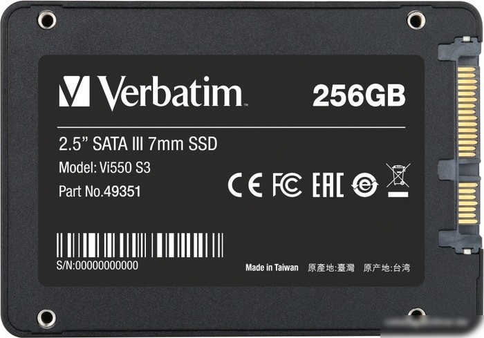 SSD Verbatim Vi550 S3 512GB 49352