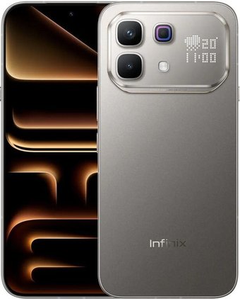 Телефон Infinix Note 60 Pro X6878 8GB/256GB (туманный титановый)