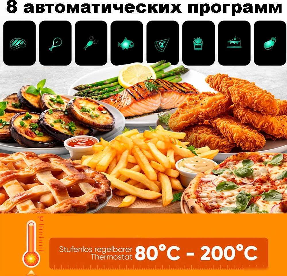 Аэрогриль (аэрофритюрница) ProfiCook PC-FR 1294 H