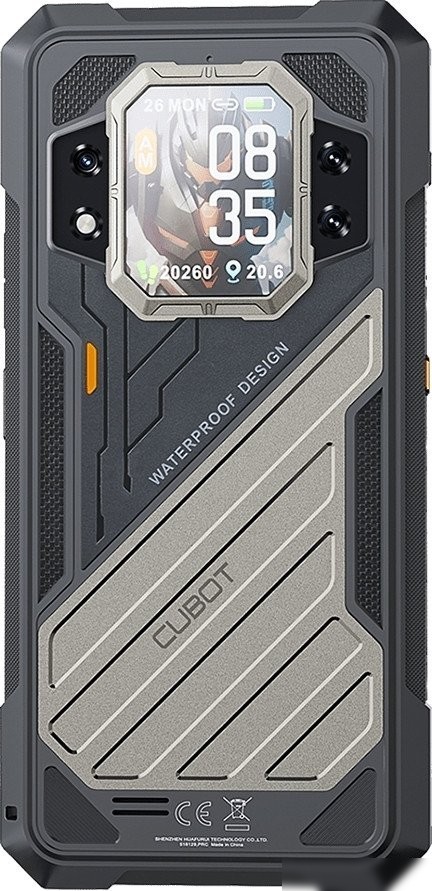 Телефон Cubot KingKong X Pro 12GB/256GB (черный)