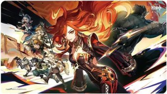 Коврик для стола miHoYo Genshin Impact Мавуика Path Of Glory And Blazing Sun GEN1376