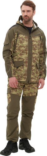 Костюм Huntsman Горка-Люкс Хаки/MV-23 Nylon Cotton Рип-Стоп (р.44-46/182-188)