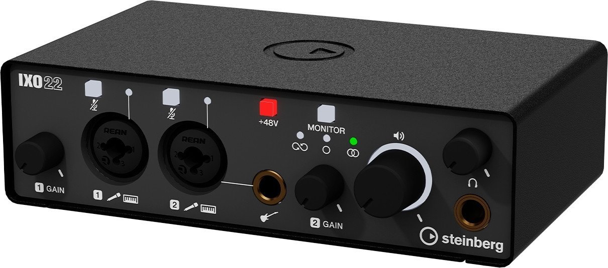 Аудиоинтерфейс Steinberg IXO22 (черный)