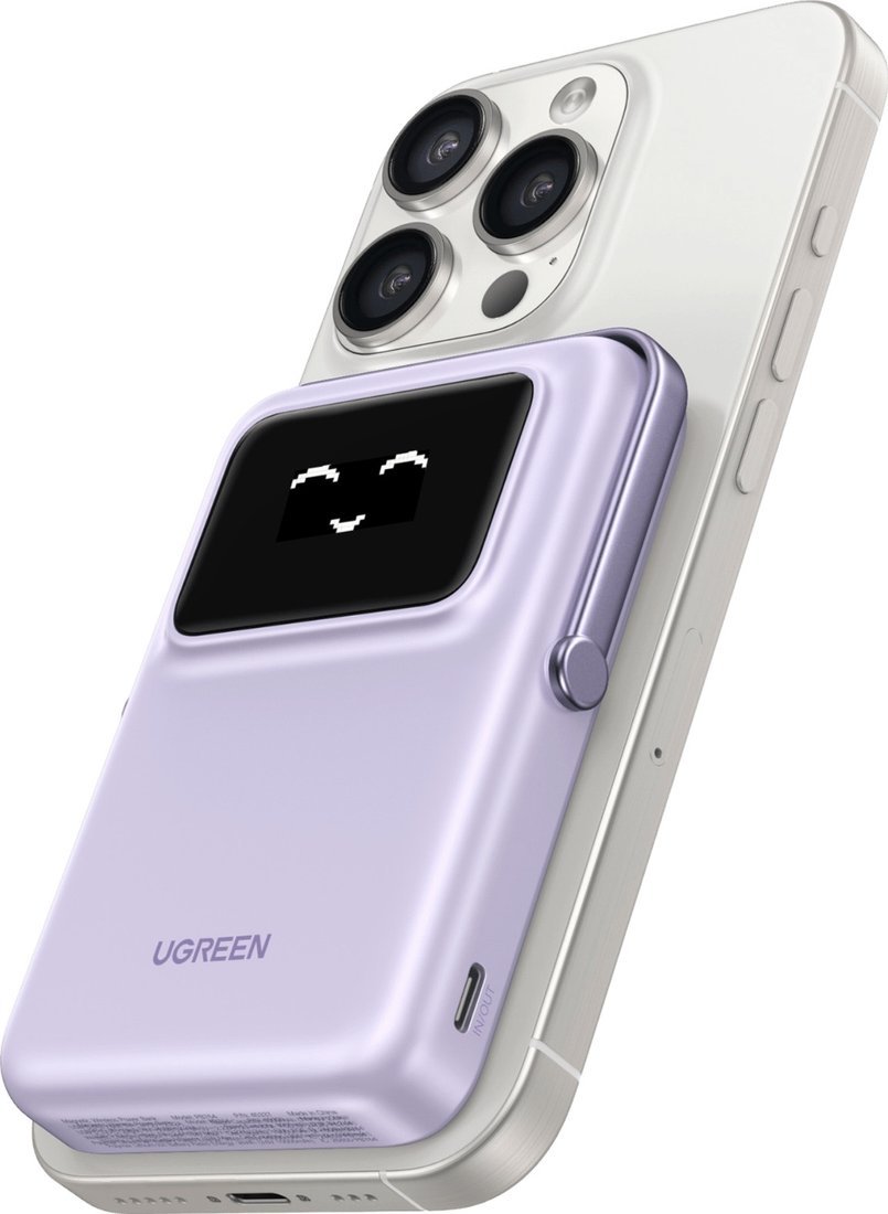 Внешний аккумулятор Ugreen PB572 10000mAh (фиолетовый)