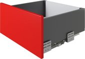 Роликовые направляющие Boyard Старт Push с прямыми боковинами высокий SB30GRPH.1/400