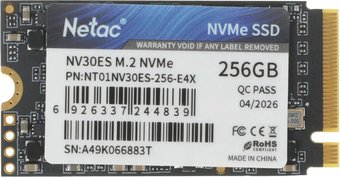 SSD Netac NV30ES 256GB NT01NV30ES-256-E4X