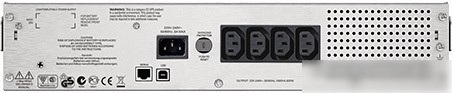 Источник бесперебойного питания APC Smart-UPS C 1000VA 2U Rack mountable LCD 230V (SMC1000I-2U)