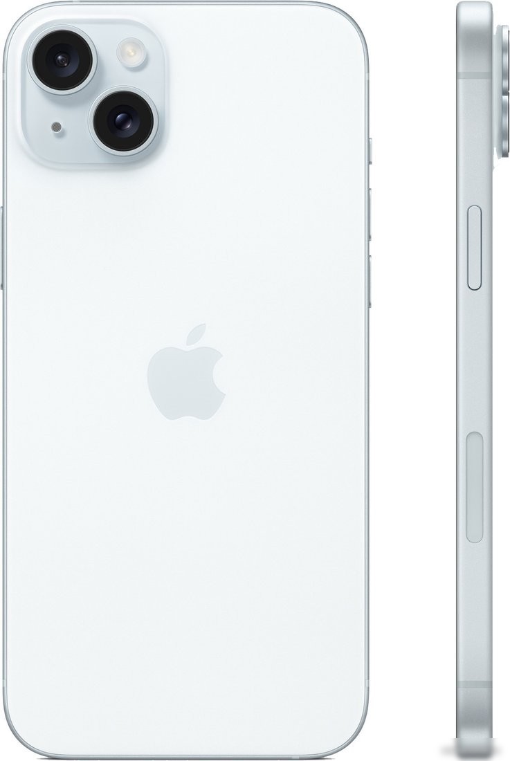 Телефон Apple iPhone 15 Plus 512GB (голубой)