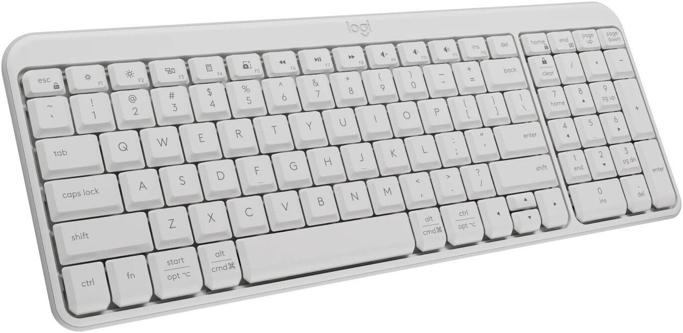Клавиатура Logitech K251 Compact Bluetooth Wireless Keyboard 920-013364 (белый, нет кириллицы)