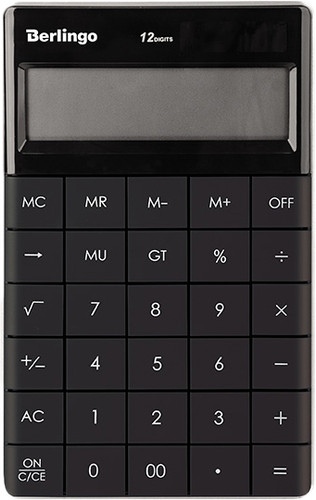Калькулятор Berlingo Power TX CIA_100 (антрацит)