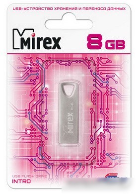 USB Flash Mirex INTRO 8GB (13600-ITRNTO08)
