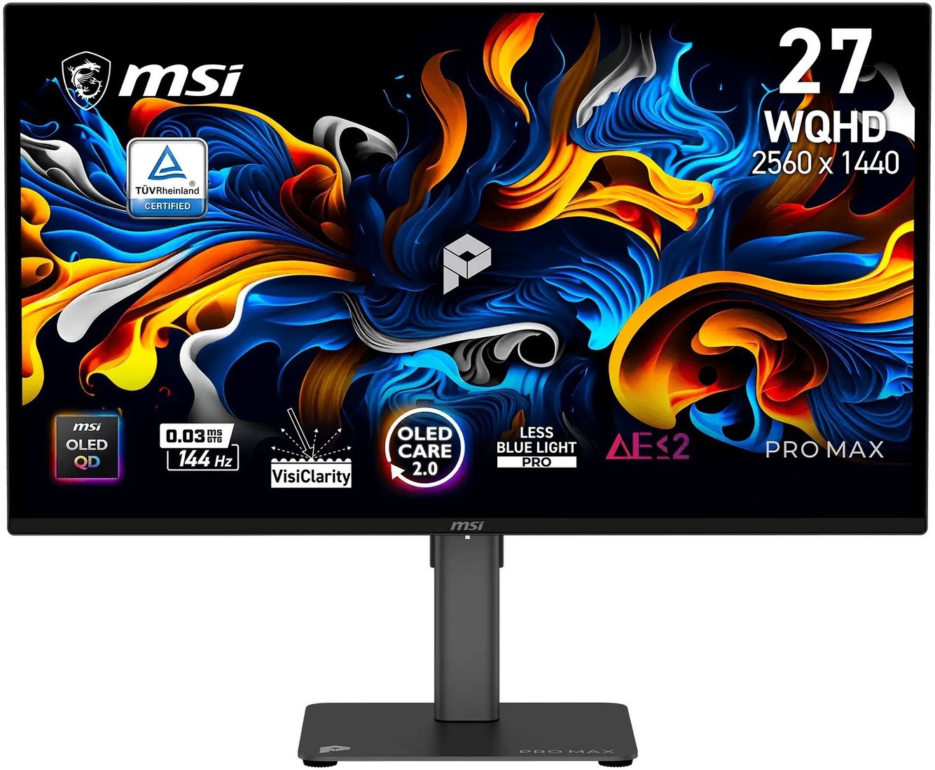 Монитор MSI Pro Max 271QPX14G QD-OLED