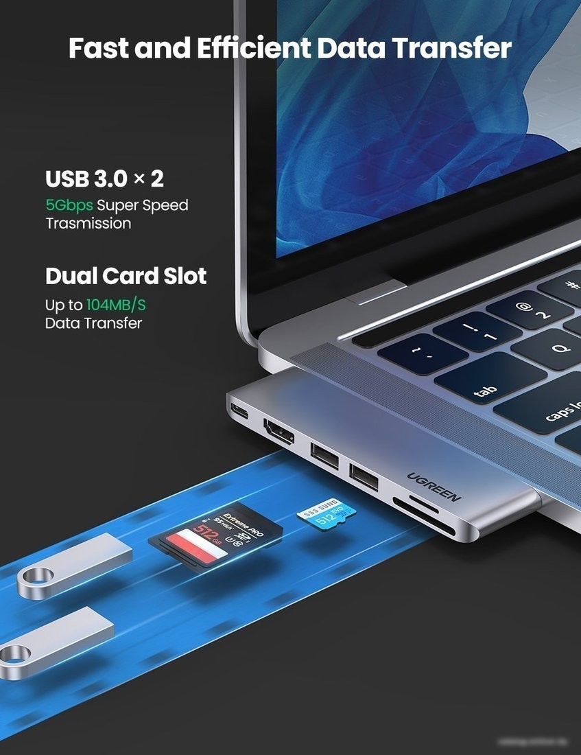 Док-станция Ugreen CM380 80856