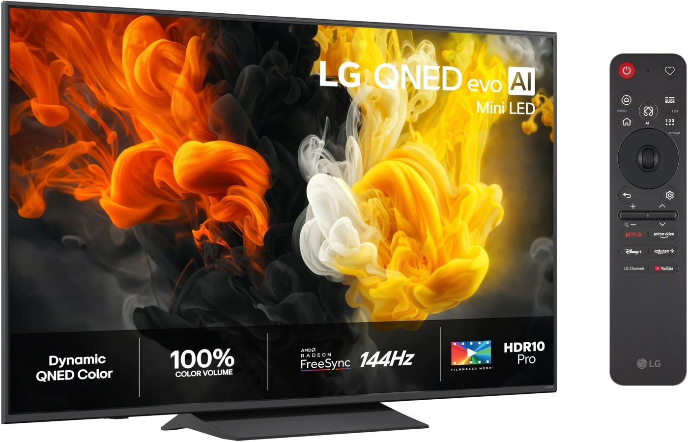 MiniLED телевизор LG QNED evo AI QNED83 55QNED83B6A