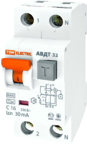 Дифференциальный автомат TDM Electric SQ0202-0030