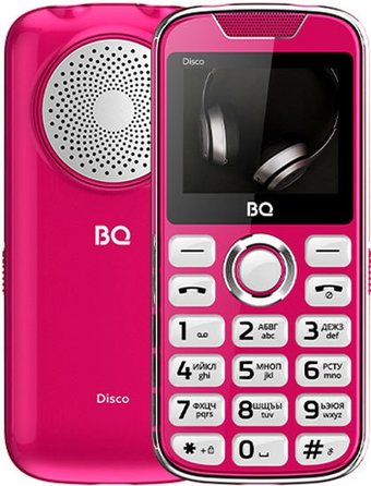 Кнопочный телефон BQ BQ-2005 Disco (розовый)