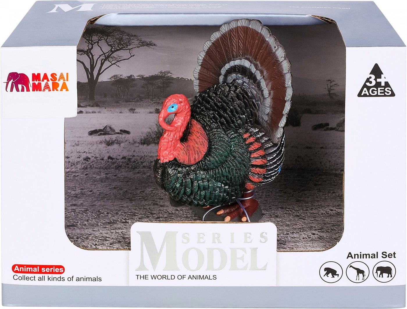 Фигурка Masai Mara На ферме. Птица индюк MM211-158