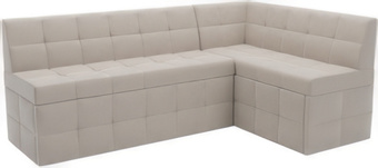 Угловой диван Мебель-АРС Атлантис правый 212x84x135 (бежевый Star Velvet 6 Light Beige)