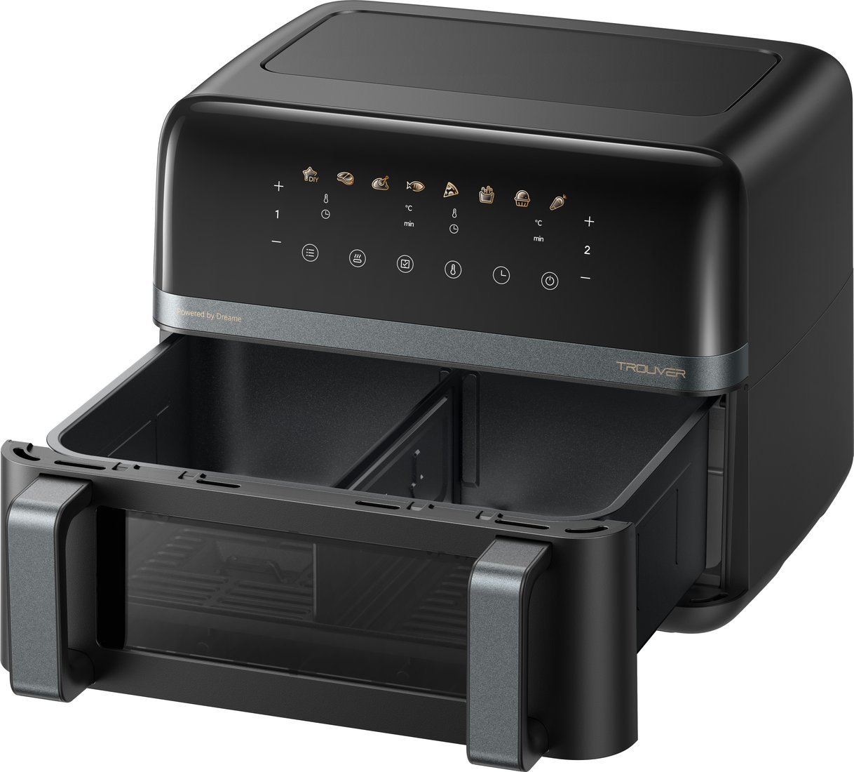 Аэрогриль (аэрофритюрница) Trouver Air Fryer FD20 Pro AF-5518ATB (черный)
