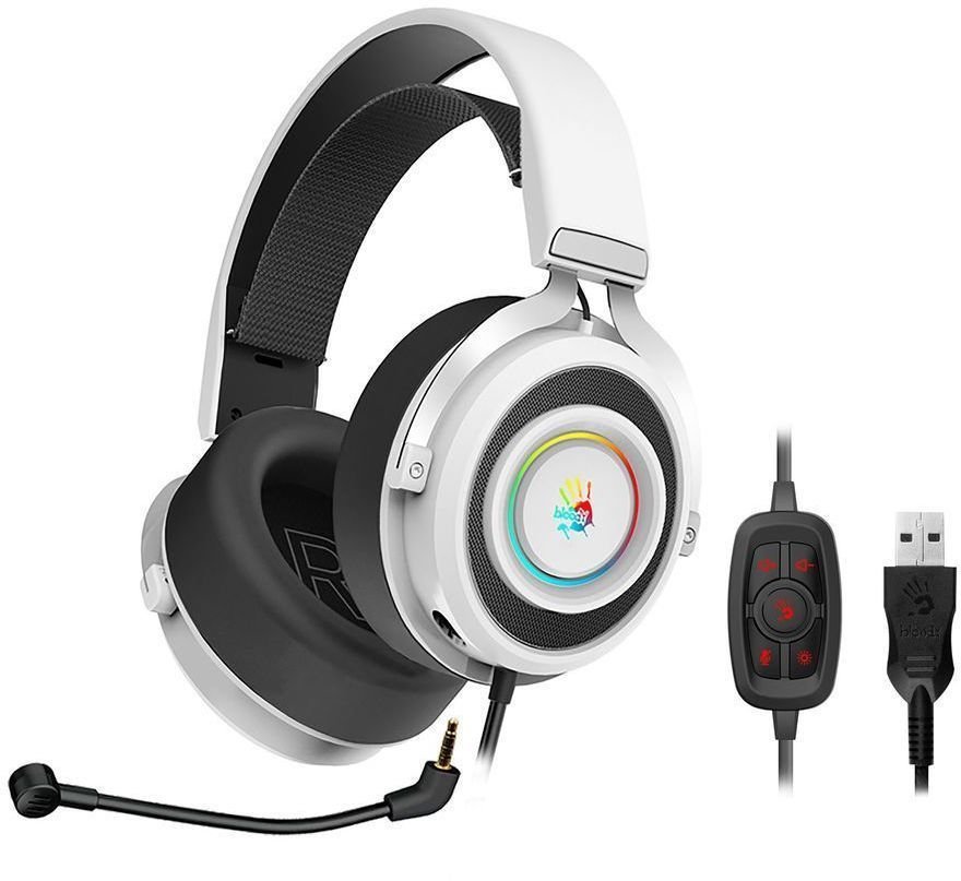 Наушники A4Tech Bloody G535 (белый)