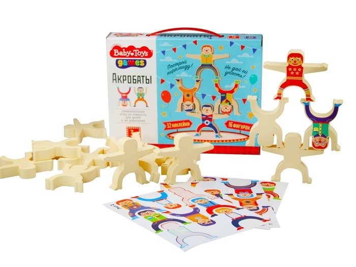 Развивающая игра Baby Toys Акробаты 04331