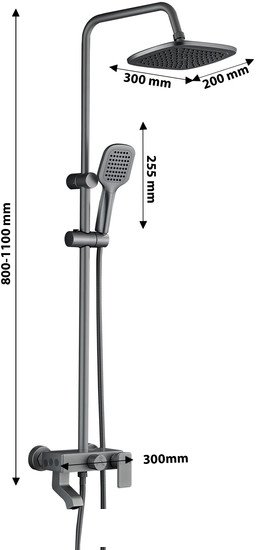 Душевая система Ekko E2507-7