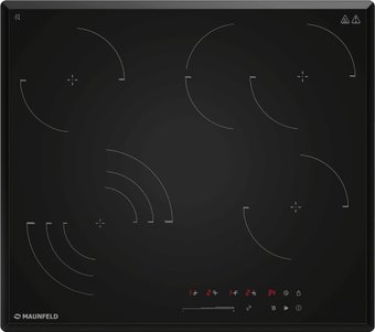 Варочная панель MAUNFELD CVCE594SSMDBK Lux