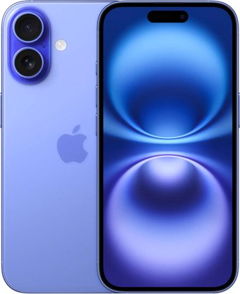 Телефон Apple iPhone 16 256GB (ультрамарин)