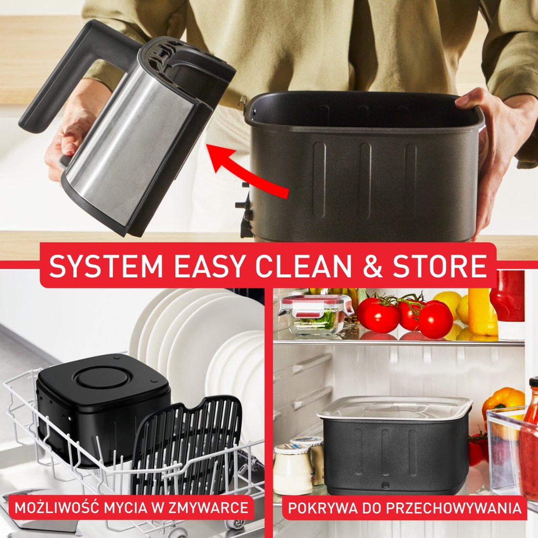 Аэрогриль (аэрофритюрница) Tefal EY552DE0