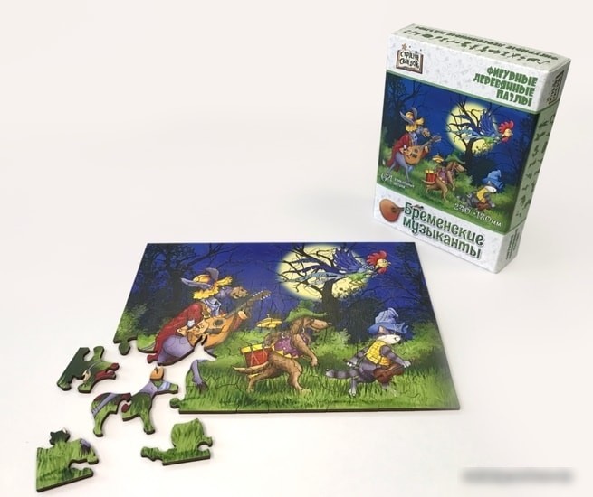 Головоломка Нескучные игры Бременские музыканты 8230