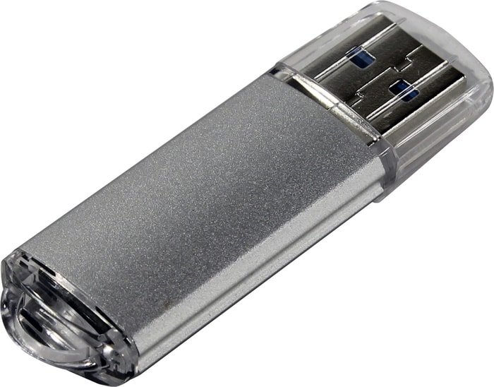USB Flash Smart Buy V-Cut 128GB (серебристый)