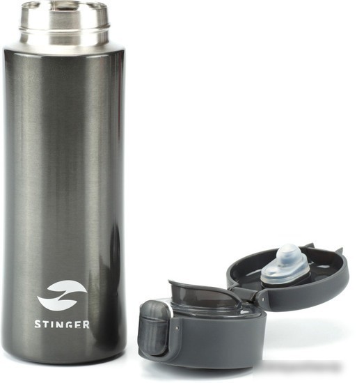 Термокружка Stinger HW-350-34-447 0.35л (черный глянцевый)