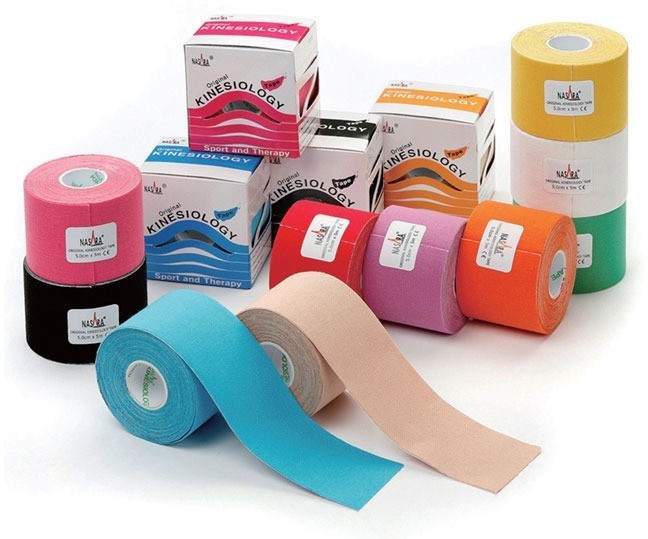 Тейп Nasara Kinesiology Tape NR81466 (черный)