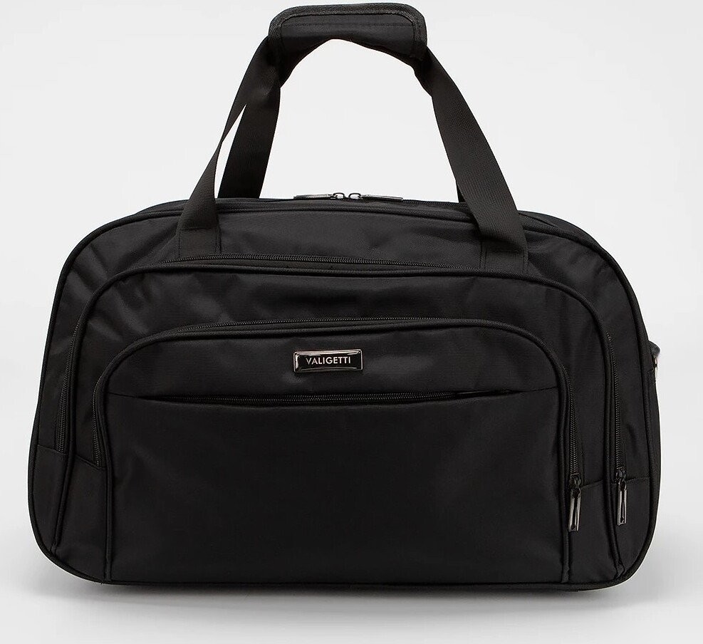 Дорожная сумка VALIGETTI 185-2412-BLK (черный)