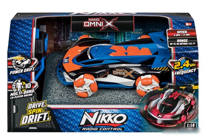Автомодель Nikko Nano Omni X Future Blue 10202