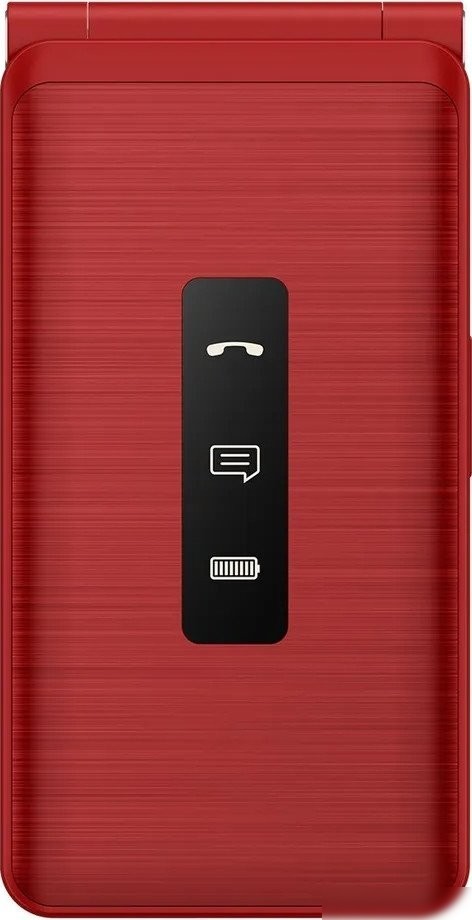 Кнопочный телефон BQ BQ-2411 Shell (красный)