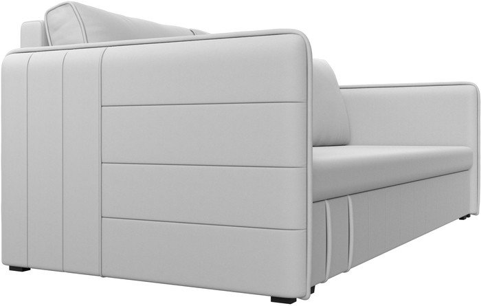 Диван Лига диванов Слим (экокожа белый)