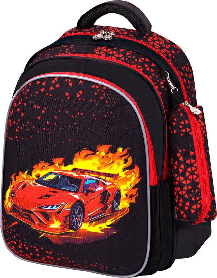 Школьный рюкзак BRAUBERG Kids. Fiery Road 273177
