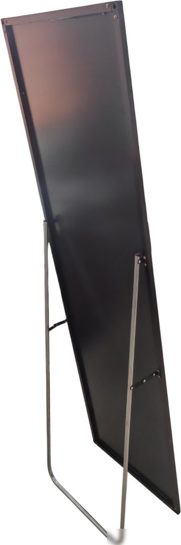 Зеркало Saniteco Right Angle 160x50 (черный)