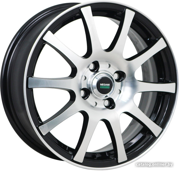 Литые диски Megami MGM-2 15x6" 4x100мм DIA 54.1мм ET 48мм BKF