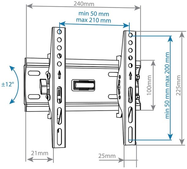 Кронштейн Arm Media PLASMA-6 new