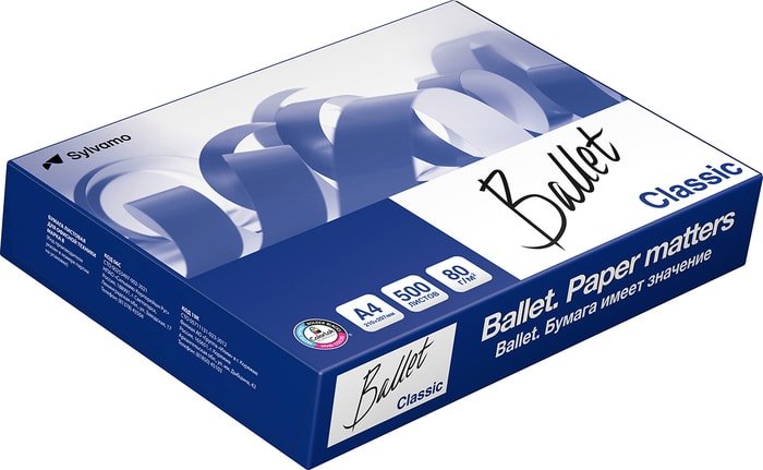 Офисная бумага Ballet Classic A4 (80 г/м2, 500 л)