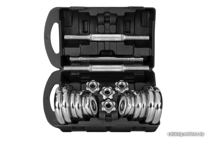Гантели с грифом для штанги Alpin DB-20кг